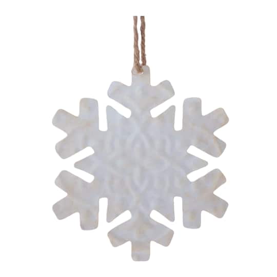 Melrose Snowflake & Deer Ornaments Set